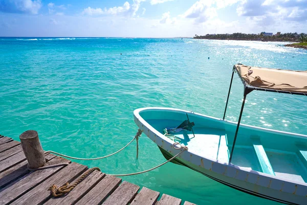 Playa del Caribe Mahahual en la Costa Maya — Foto de Stock
