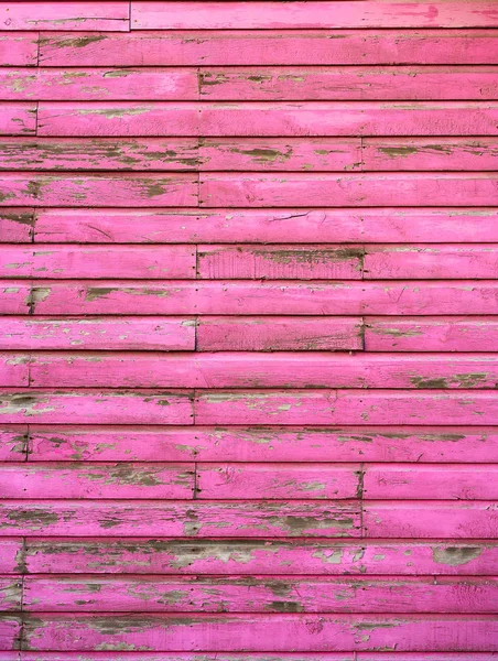 Pared pintada de madera rosa caribeña mahahual —  Fotos de Stock