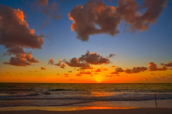 Plage Mahahual Caraïbes sur la Costa Maya — Photo