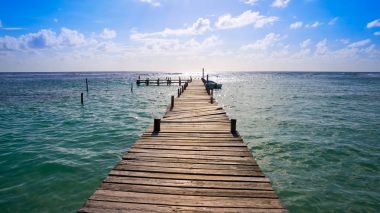 Costa Maya Mahahual Caribbean beach