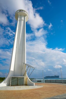 Mahahual deniz feneri Costa Maya Meksika