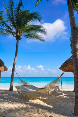 Playa del Carmen Beach'te Riviera Maya