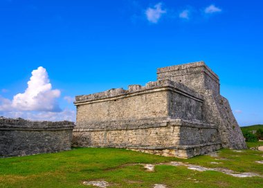 Riviera Maya tulum Maya şehir kalıntıları