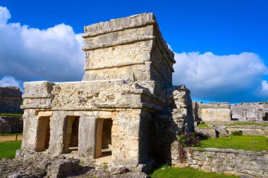 Riviera Maya tulum Maya şehir kalıntıları