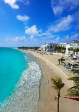 Playa del Carmen Beach'te Riviera Maya