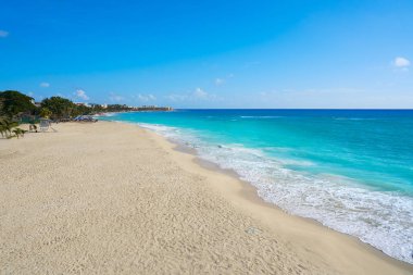 Playa del Carmen Beach'te Riviera Maya