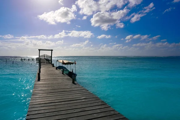 Mahahual Mexico Caribbean beach in Costa Maya — Stockfoto