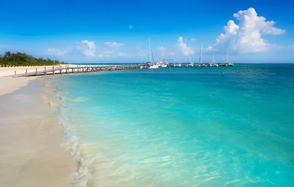 Riviera Maya Maroma Spiaggia dei Caraibi Messico — Foto Stock