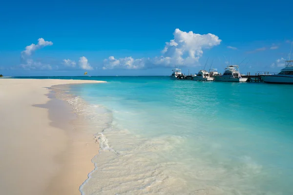 Riviera Maya Maroma Spiaggia dei Caraibi Messico — Foto Stock