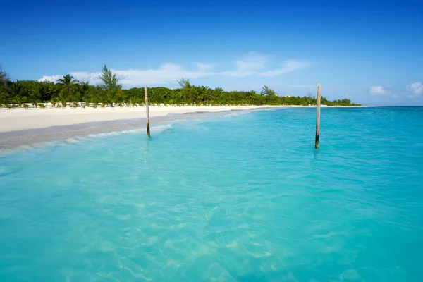 Riviera Maya Caribe playa turquesa México — Foto de Stock