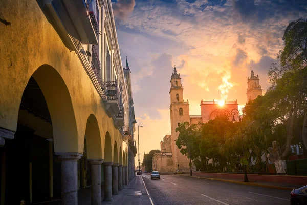 Catedral de Mérida San Idefonso Yucatán — Foto de Stock