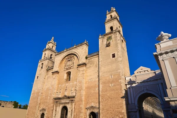 Merida San Idefonso katedralen i Yucatan — Stockfoto