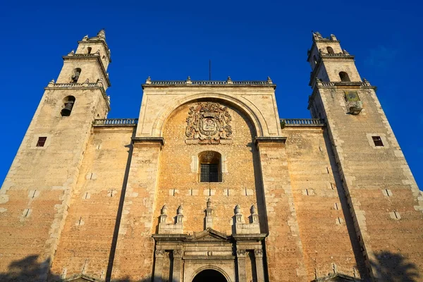 Katedra Merida San Idefonso Yucatan — Zdjęcie stockowe