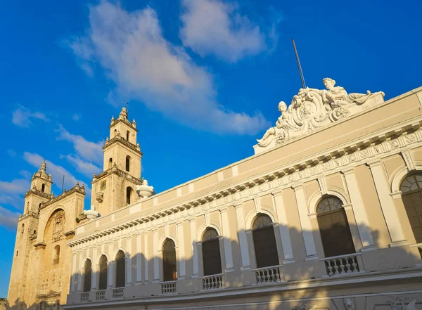 Katedra Merida San Idefonso Yucatan — Zdjęcie stockowe