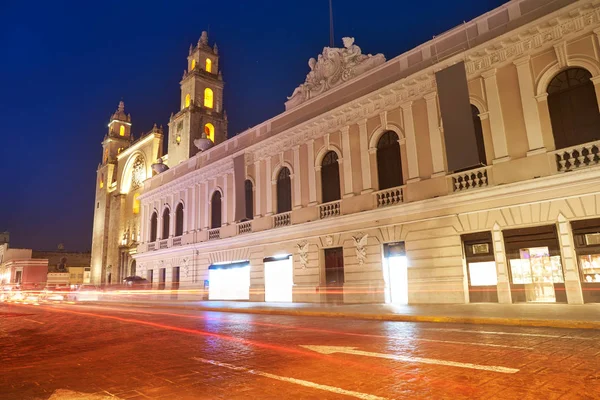 Catedral de Mérida San Idefonso de Yucatán — Foto de Stock