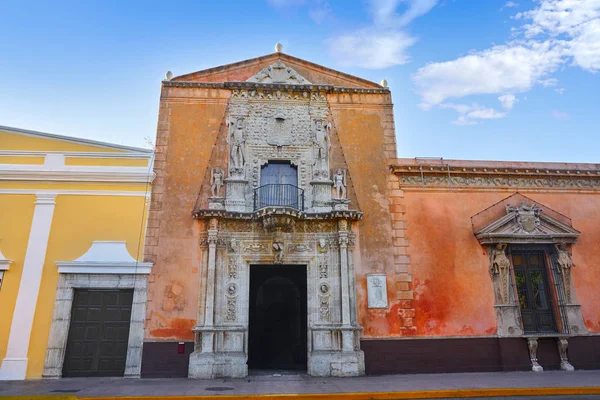 Дом Мериды Монтехо Nat heritage Yucatan — стоковое фото