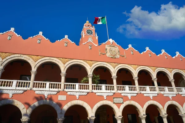 Merida městské radnice Yucatan Mexiko — Stock fotografie