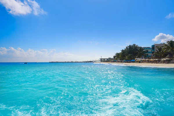 Stranden Playa del Carmen i Riviera Maya — Stockfoto