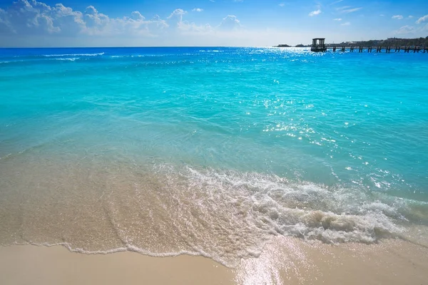 Stranden Playa del Carmen i Riviera Maya — Stockfoto