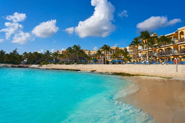 Praia de Playa del Carmen em Riviera Maya — Fotografia de Stock