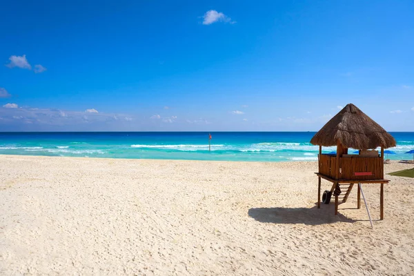 Playa Marlin in Cancun Beach in Mexico — Stock Photo, Image