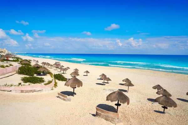 Cancun Playa Delfines beach Riviera Maya — Φωτογραφία Αρχείου