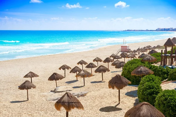 Cancun Playa Delfines beach Riviera Maya — Stock Photo, Image