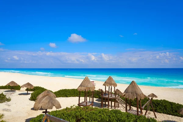 Cancun Playa Delfines beach Riviera Maya — стокове фото