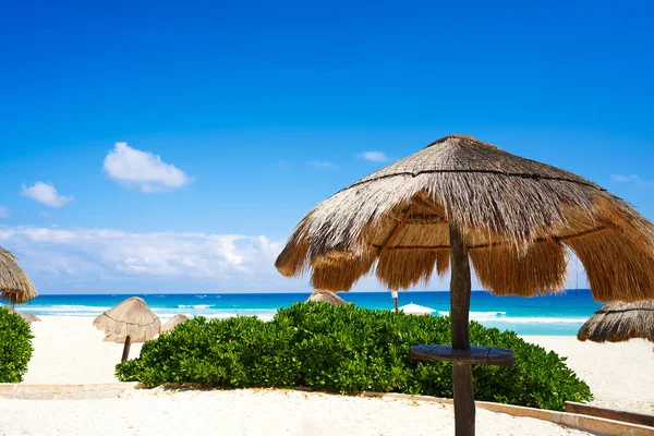 Cancun Playa Delfines beach Riviera Maya — Φωτογραφία Αρχείου