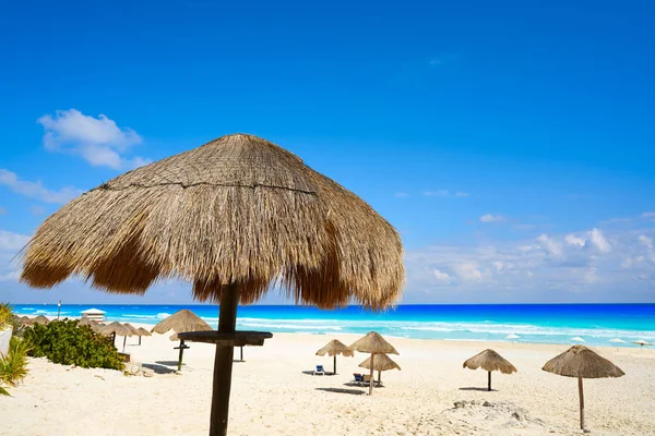 Cancun Playa Delfines beach Riviera Maya — 스톡 사진