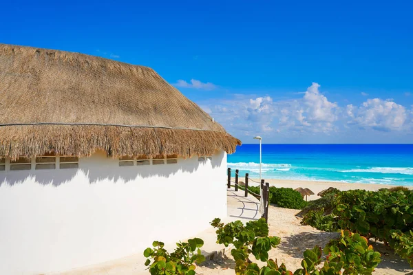 Cancun Playa Delfines beach Riviera Maya — Zdjęcie stockowe