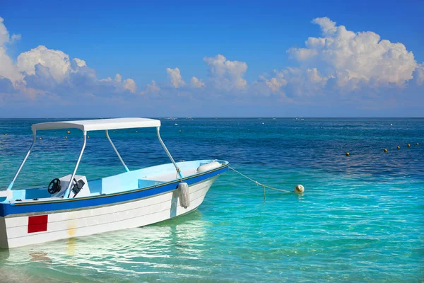 Puerto morelos strand an der riviera maya — Stockfoto