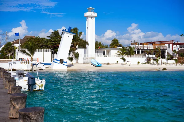 Spiaggia di Puerto Morelos in Riviera Maya — Foto Stock