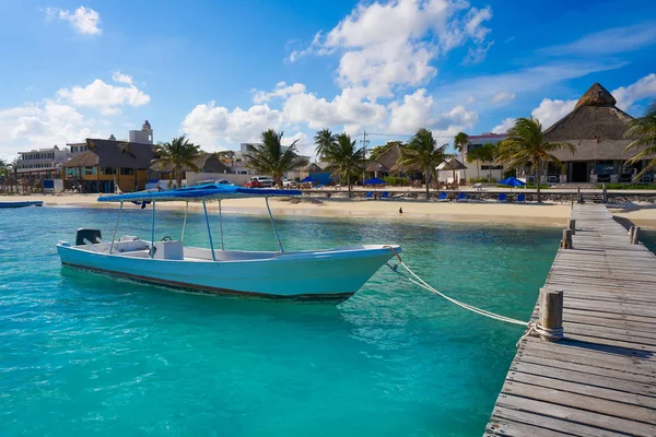 Puerto Morelos strand Riviera Maya Mexico — Stockfoto