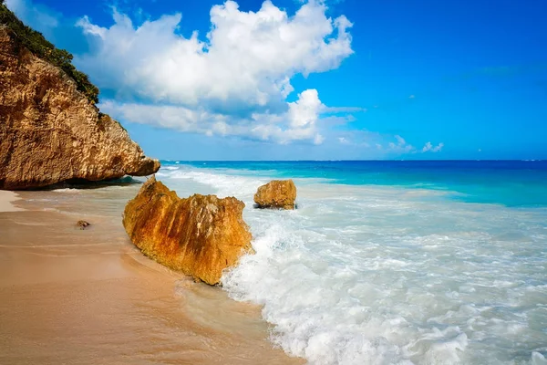 Τουλούμ: Παραλία Φοίνικας σε Ριβιέρα Μάγια — Φωτογραφία Αρχείου