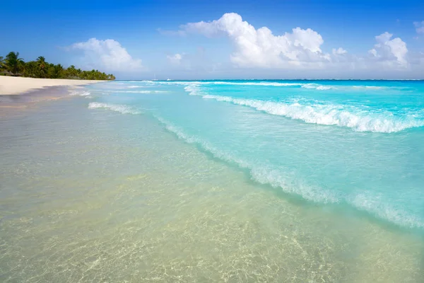 Tulum Caribbean beach in Riviera Maya — Stock Photo, Image
