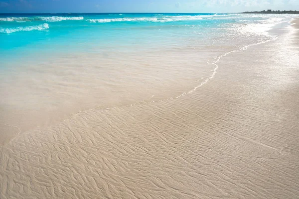 Тулум Карибського басейну Пляж в Рів'єра-Майя — стокове фото