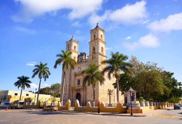 Valladolid San Gervasio církev Yucatan — Stock fotografie