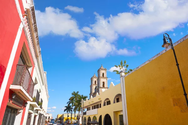 Valladolid staden Yucatan Mexico — Stockfoto