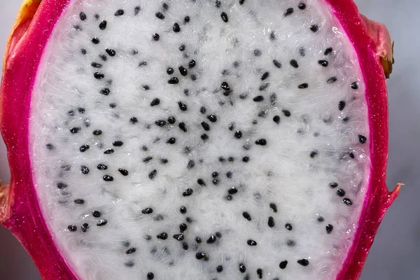 Pitaya drago frutta pitahaya macro dettaglio — Foto Stock