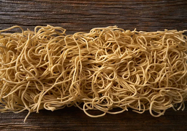Chow meine nudeln asiatisch pasta macro — Stockfoto