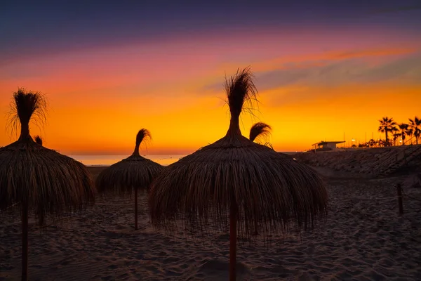 Malvarrosa beach Valencia also las Arenas — Stockfoto