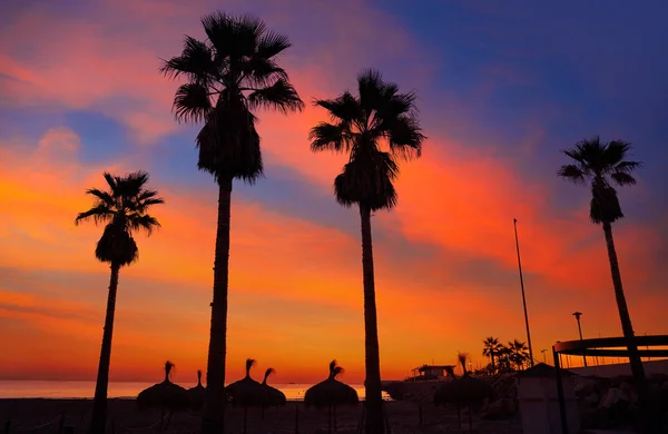 Malvarrosa beach Valencia also las Arenas — Stock Photo, Image