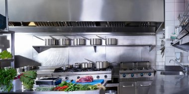 Profesyonel Restoran mutfak paslanmaz çelik 