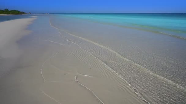 メキシコのカリブ海でホルボックス島ビーチ — ストック動画