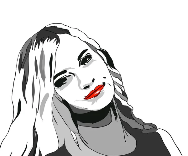 güzel bir düşünceli kız