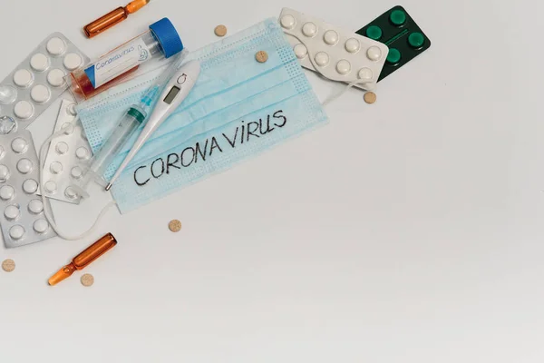 2019 Novela Coronavirus 2019 Ncov Wuhan China 2Novel Coronavirus 2019 — Foto de Stock