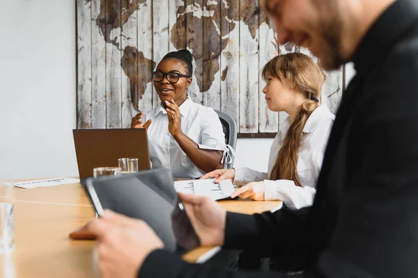 Business Team Organizzazione Aziendale Meeting Concept — Foto Stock