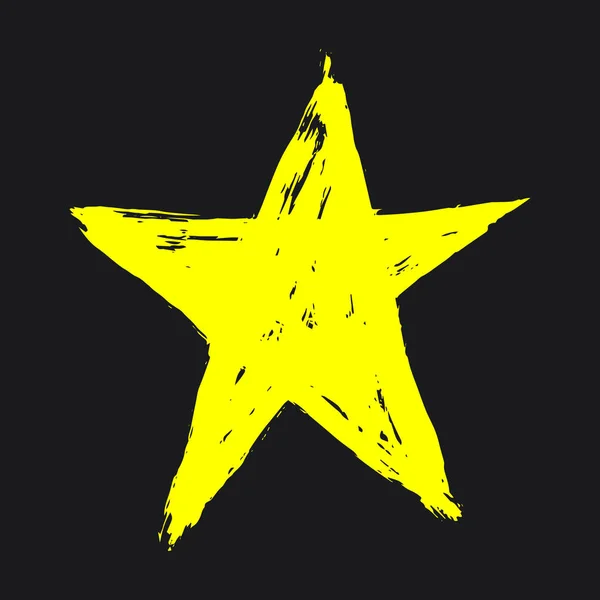 Sarı yıldız, stil grunge