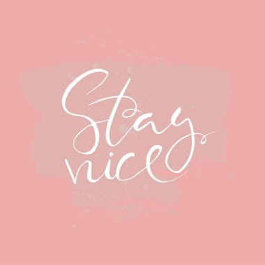 Güzel metin kalın. Hat sanatı ile kartı.